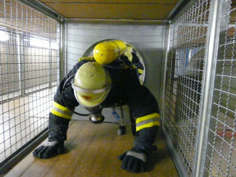 Belastungsübung Feuerwehr Weinheim