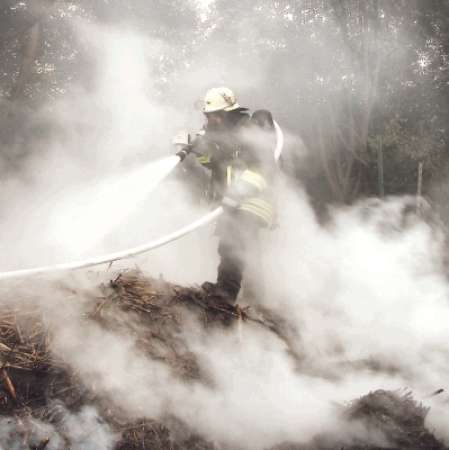 Feuerwehr Weinheim vernebelter Blick