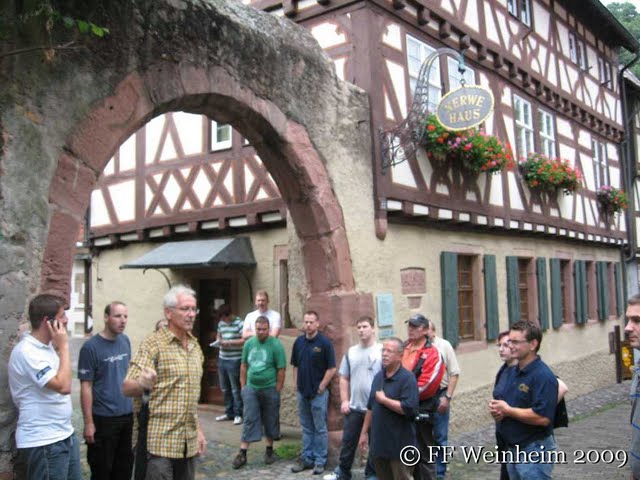 Feuerwehr Weinheim Kerwehaus Münzgasse Gerberbachviertel