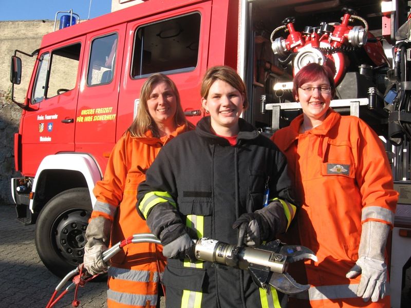 Feuerwehr Weinheim Deutscher Feuerwehrverband Netzwerk Claudia Fath Lydia Senitsch Florentine Zimmermann