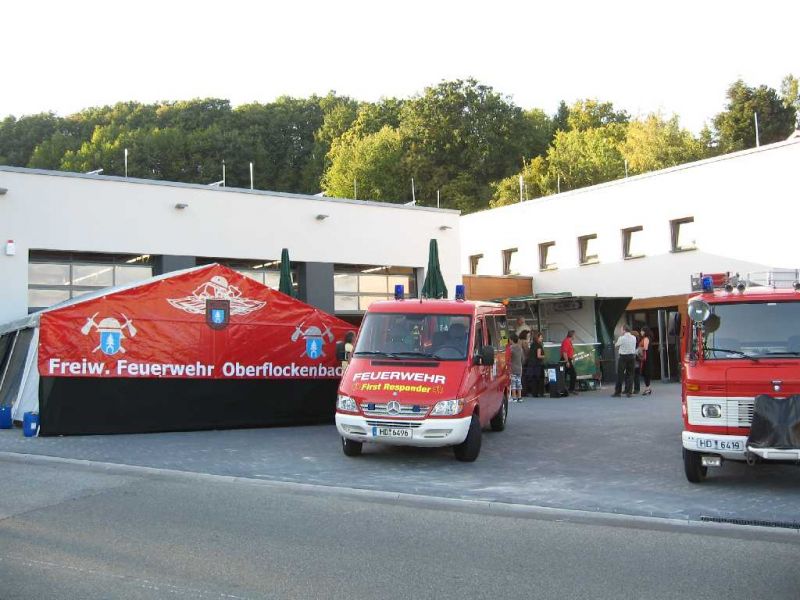 Feuerwehr Weinheim Abt. Oberflockenbach Schlüsselübergabe
