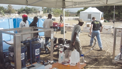 THW Heidelberg in Haiti im Einsatz