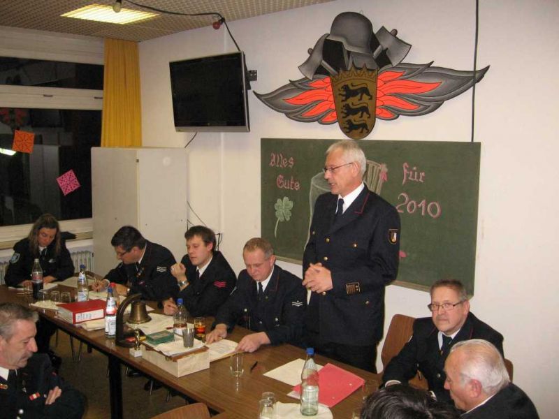 Feuerwehr Weinheim Reinhold Albrecht Stadtbrandmeister