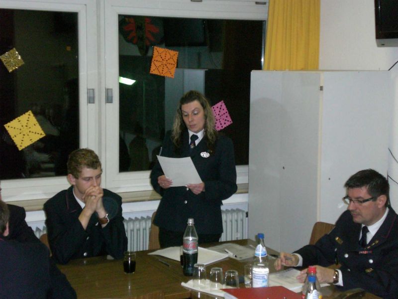 Feuerwehr Weinheim Sulzbach Claudia Fath Schriftführer