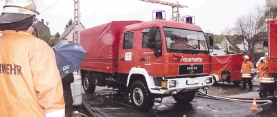 Feuerwehr Hemsbach Dekon Einheit