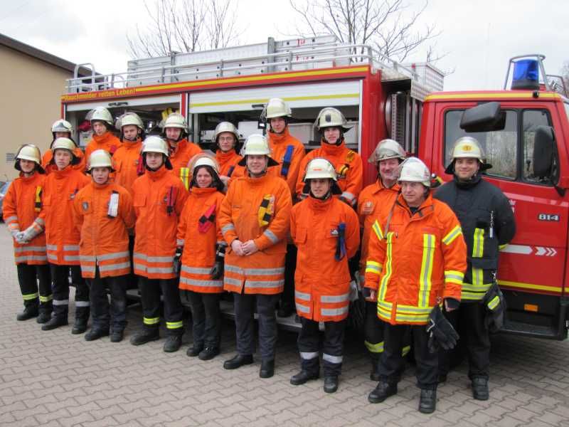 Feuerwehr Weinheim Grundausbildung