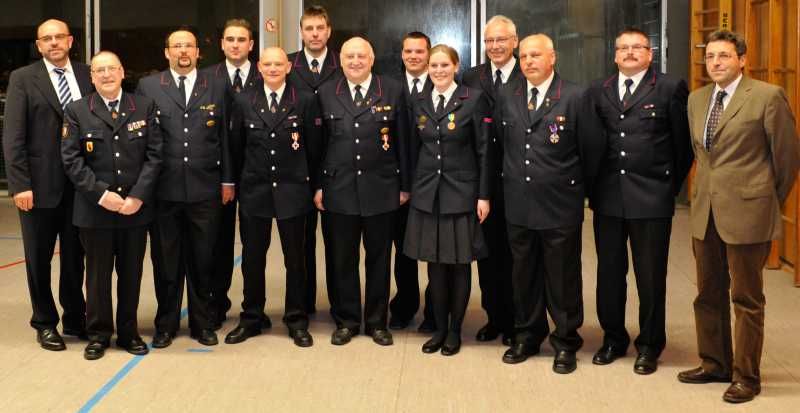 Jahreshauptversammlung der Feuerwehr Weinheim 2010