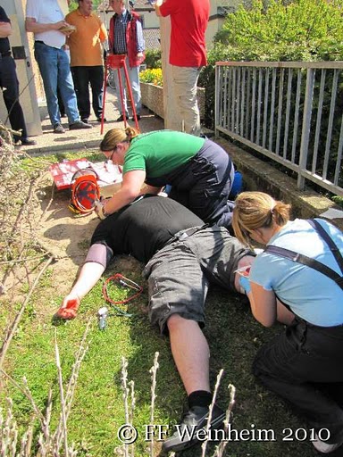 Feuerwehr Weinheim Feuerwehrsanitäter