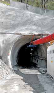 Saukopftunnel Bauarbeiten Fluchtstollen