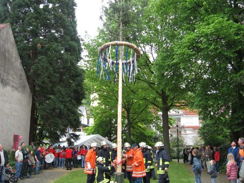 Maibaum in Sulzbach wurde gestellt