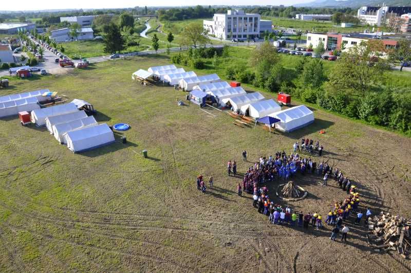 Lagereröffnung Pfingstzeltlager 2010