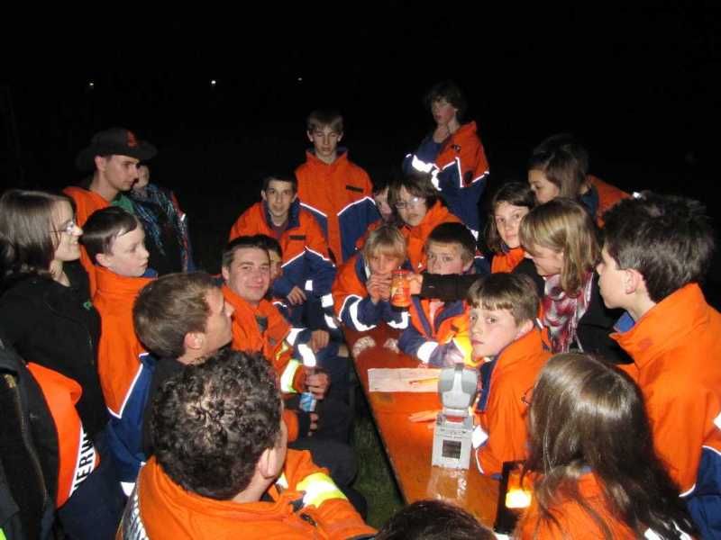 Nachtwanderung durch die Felder Weinheims