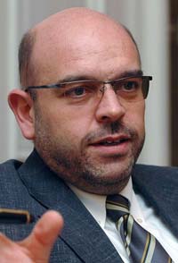 Oberbürgermeister Heiner Bernhard