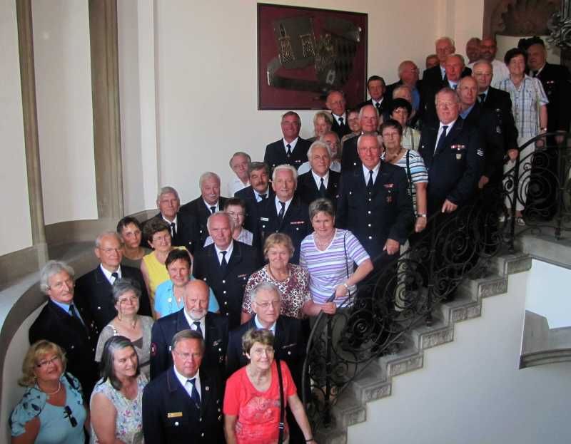 Altersobmänner aus Baden Württenberg beim Emnpang im Weinheimer Rathaus