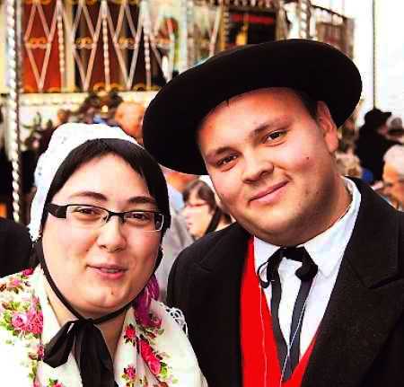 Das Kerwepaar: Jennifer Heinrich und Philipp Kaschel