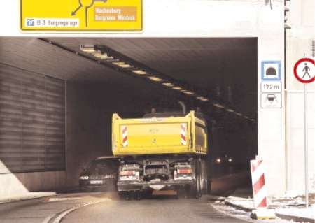 Schlossbergtunnel in Weinheim