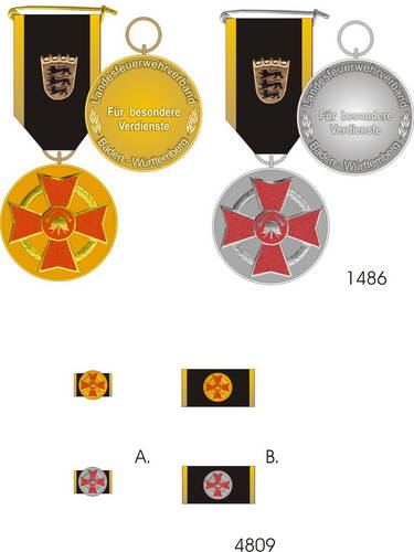 Neue Ehrenmedaille des Landesfeuerwehrverband