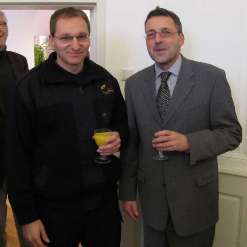 Empfang beim 1. Bürgermeister