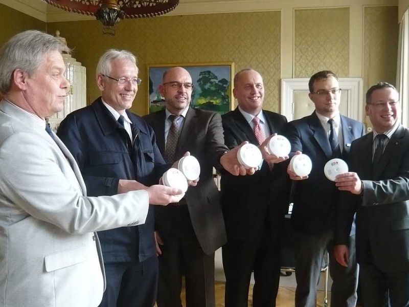 Jeder Blutspender erhält am 21.02.2011 im Rolf Engelbrecht Haus Weinheim einen Rauchmelder