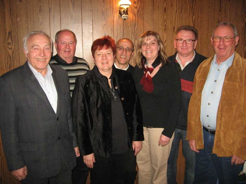 Der Vorstand des Fördervereins Sulzbach im Jahr 2010