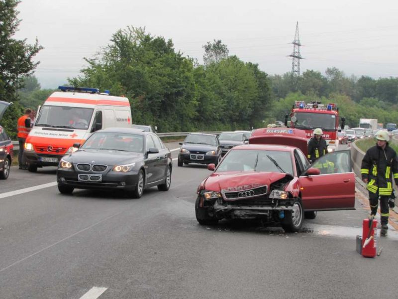 Unfall auf der BAB 659
