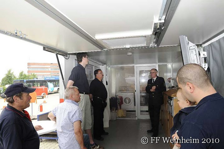 Rauchdemocontainer des Landkreis Rastatt