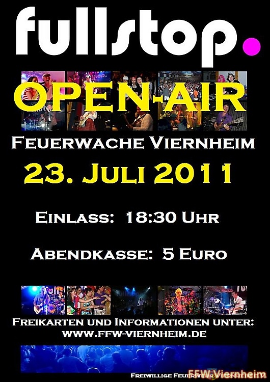 Open Air Konzert in Viernheim