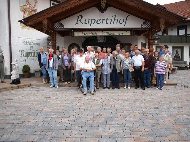 Jahresausflug der Alterskameraden