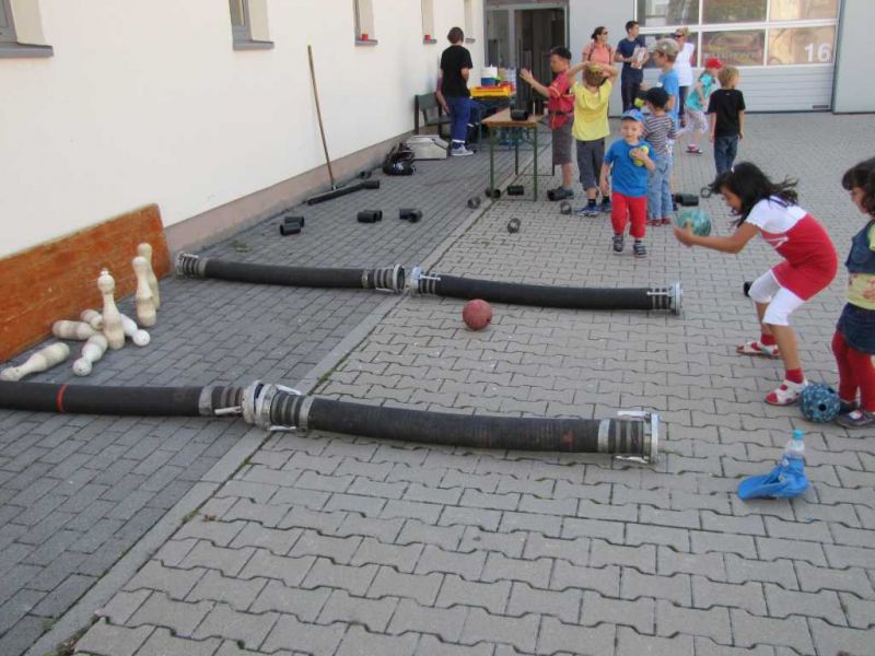 Ferienspiele bei der Feuerwehr