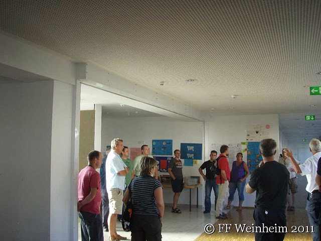 Begehung im Privatgymnasium