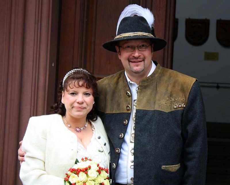 Christine Ernst und Christian Brunow heiraten
