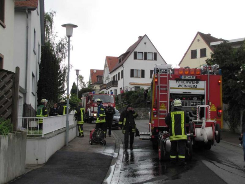 Küchenbrand in der Kriemhildstraße