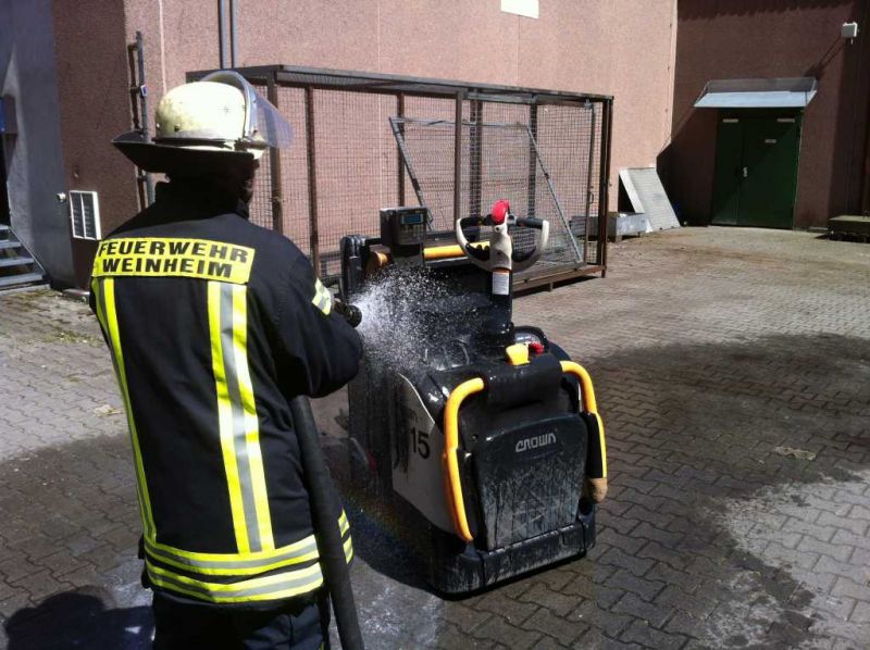 Brennt Elektroameies in der Hertzstraße