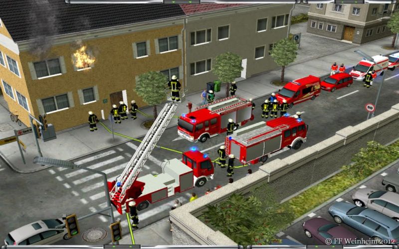 FF Weinheim im virtuellen Einsatz