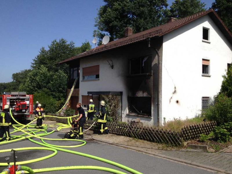Gebäudebrand Löhrbach