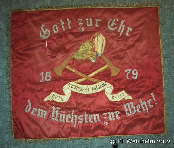 Fahne wurde restauriert