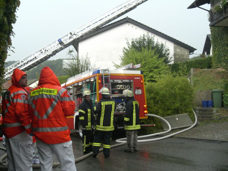 Dachstuhlbrand Rittenweier