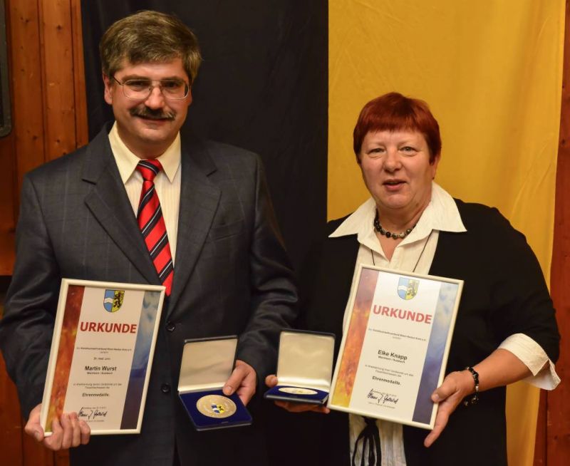 Dr. Martin Wurst und Elke Knapp