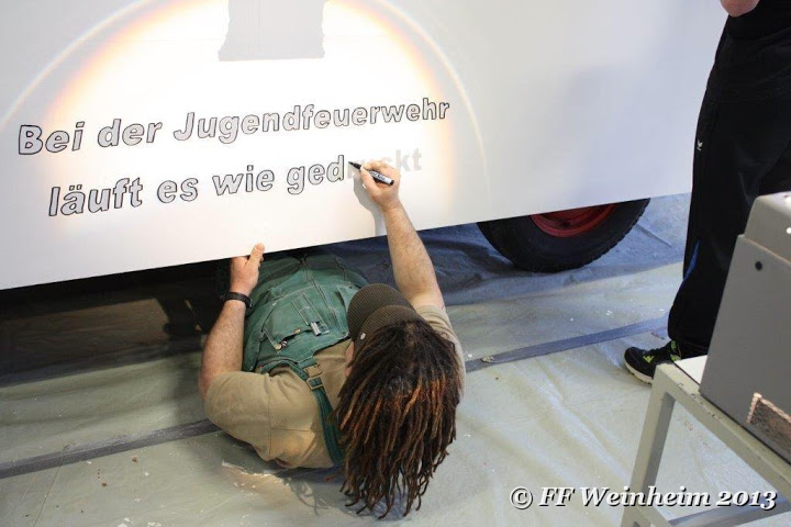 Bei der Jugendfeuerwehr läuft es wie gedruckt