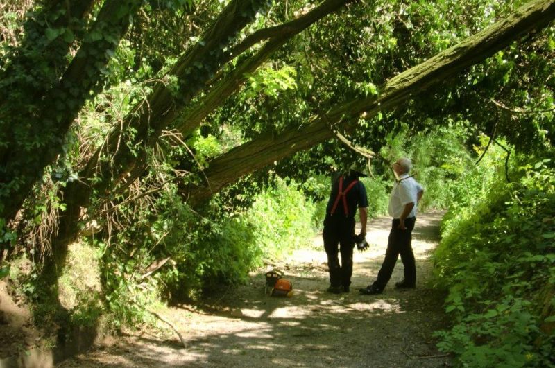 Erdrutsch im Ortsteil Sulzbach – Kein Durchkommen