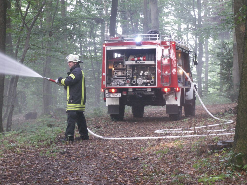 Weinheimer Brandschützer sind gut bei Waldbränden aufgestellt