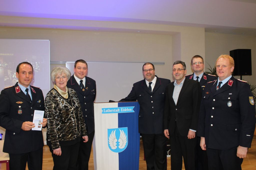 20 Jahre Partnerschaft zwischen der Feuerwehr der Lutherstadt Eisleben und Weinheim