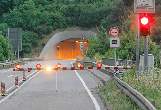Saukopftunnel am 8. März voll gesperrt