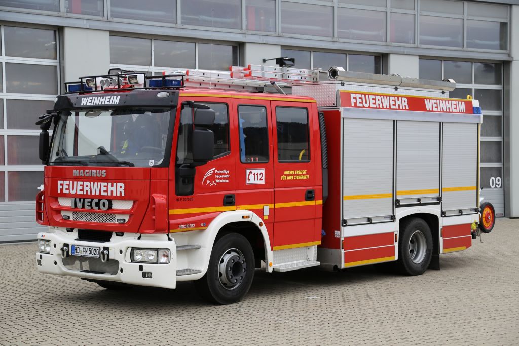 Feuerwehr Weinheim stellt erstes Hilfeleistungslöschfahrzeug in den Dienst